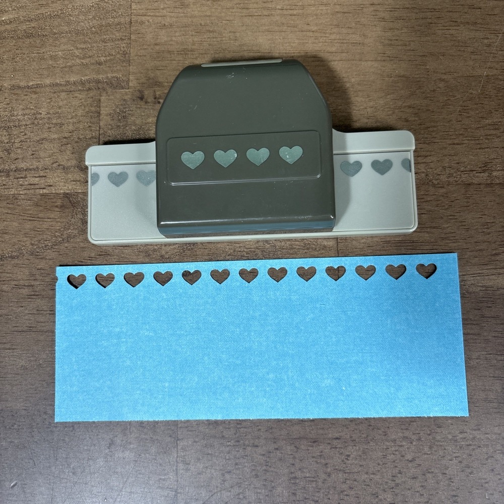 Stampin' Up! Hearts Border Edge Paper Punch